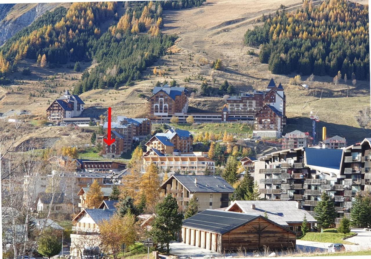 לס דה-אלפס Studio Alpheratz Forest - 1 A 3 Pers - Wifi, Balcon, Vue Piste Et Glacier Muzelle, Calme, Proche Commerces Et Pistes- Tsc Super Venosc A 80M מראה חיצוני תמונה