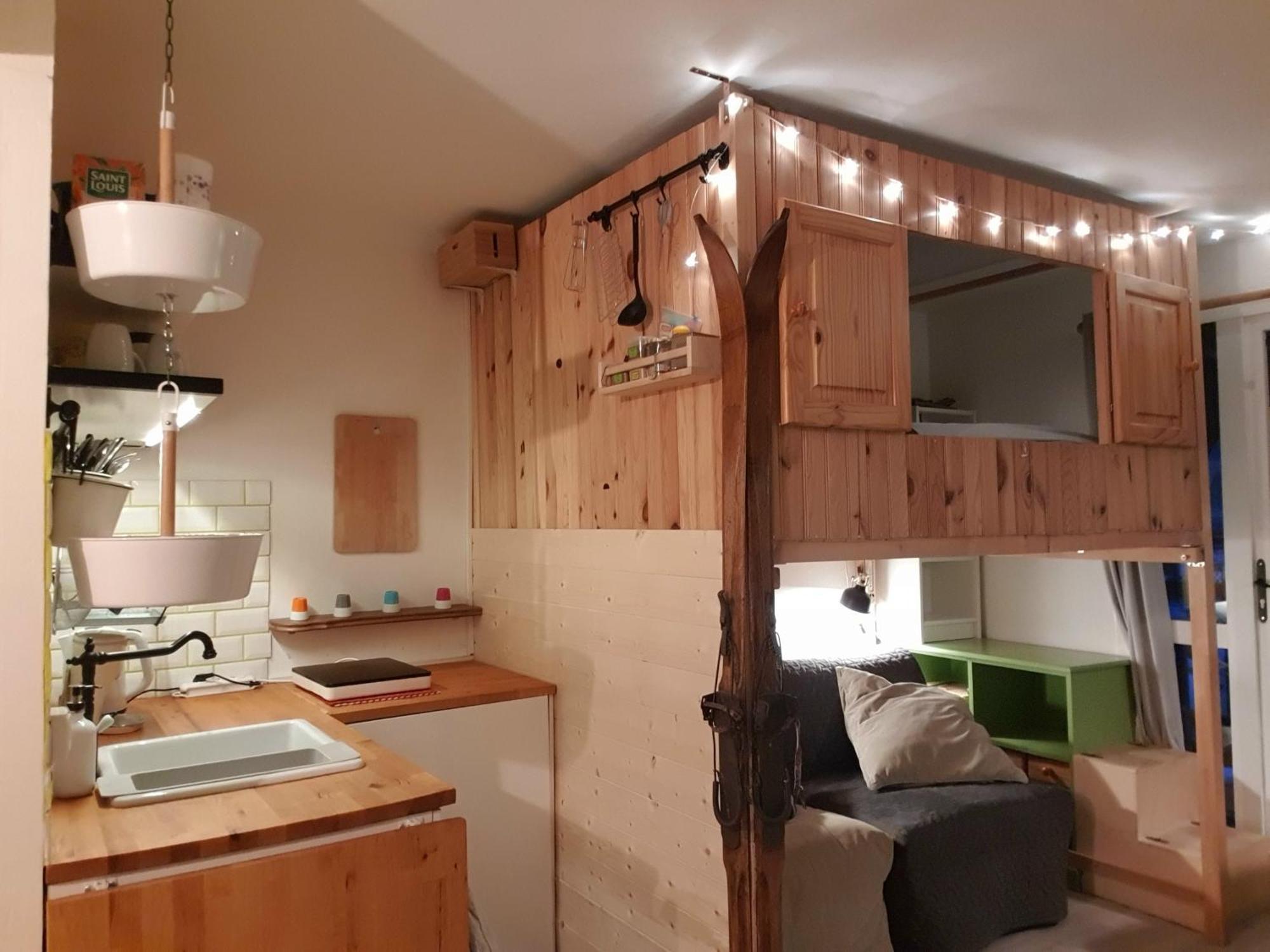 לס דה-אלפס Studio Alpheratz Forest - 1 A 3 Pers - Wifi, Balcon, Vue Piste Et Glacier Muzelle, Calme, Proche Commerces Et Pistes- Tsc Super Venosc A 80M מראה חיצוני תמונה