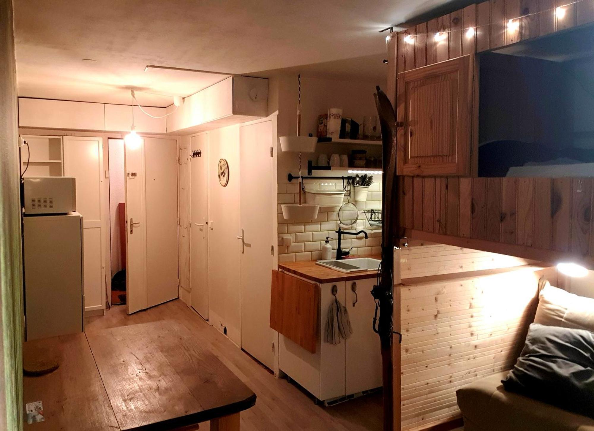 לס דה-אלפס Studio Alpheratz Forest - 1 A 3 Pers - Wifi, Balcon, Vue Piste Et Glacier Muzelle, Calme, Proche Commerces Et Pistes- Tsc Super Venosc A 80M מראה חיצוני תמונה